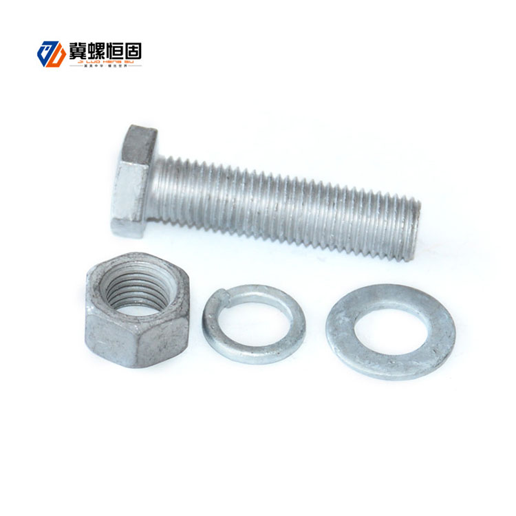 2018 wholesale price Wide Varieties Anchor Bolts Suppliers - High Strength Hot Dipped Galvanized Bolt – Ji Luo Fastener