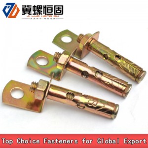 L-type expansion bolt     Perforated expansion bolt